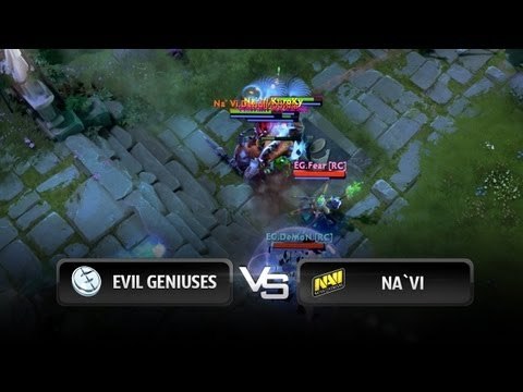 Evil Geniuses deadly combo vs Na`Vi @ RaidCall D2L Season 3