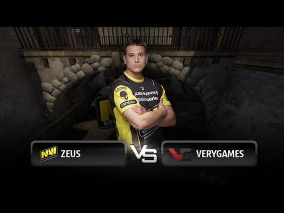 Zeus vs VERYGAMES @ Mad Catz CSGO Invitational