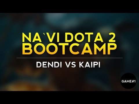 Dendi vs Kaipi game 1 @ live VOD from bootcamp