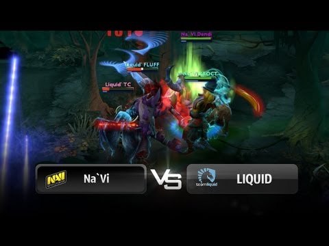 Na`Vi vs Team Liquid teamfight @ RaidCall EMS One Spring