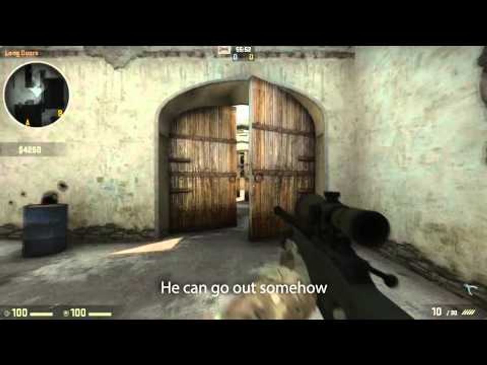 Na`Vi.markeloff AWP guide @ de_dust2 (CT-side)