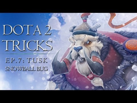 Dota 2 Tricks: Tusk Snowball Bug