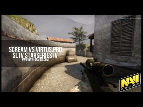 ScreaM vs Virtus.pro -4 m4a1 & awp de_mirage_csgo @ SLTV StarSeries IV