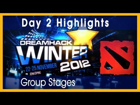 Day Two Dota 2 Highlights (GroupStage) @ DreamHack Winter 2012
