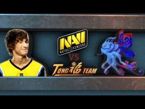 The Art of Juking - Na`Vi.Dendi vs TongFu @ The International 2