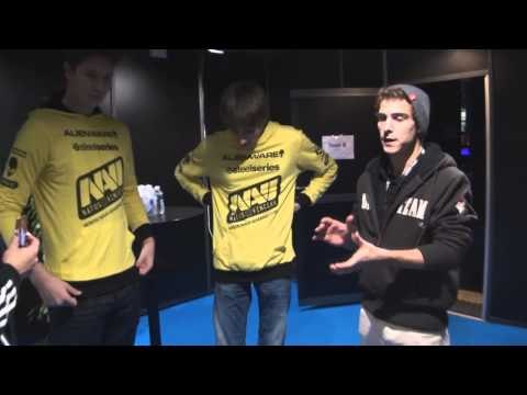 Natus Vincere before the final @ ESWC 2012