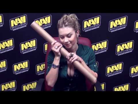 Contest by Polina, Masha and Dasha: support Na`Vi on ESWC 2012 (with Eng subs)