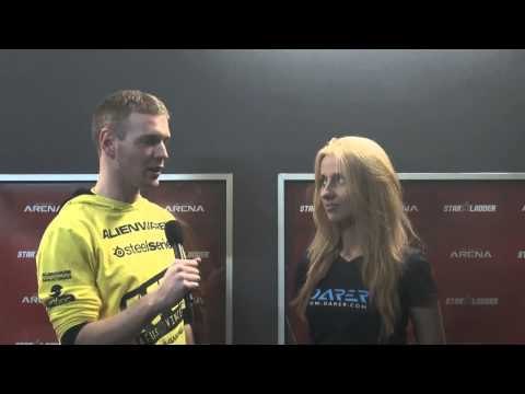 Interview with Nastya, Darer.Female captain @ StarLadder Season 3 (with ENG subtitles)