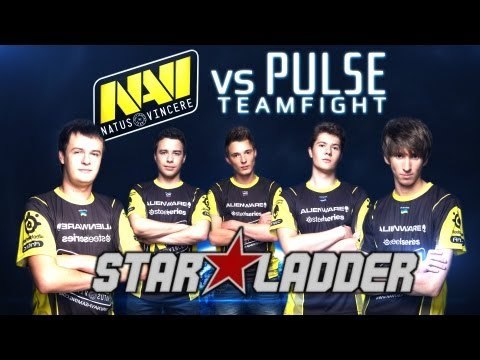 Na`Vi fight VS Pulse @ Starladder 3 Lan Finals