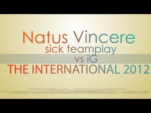 Natus Vincere sick teamplay vs iG @ The International 2012