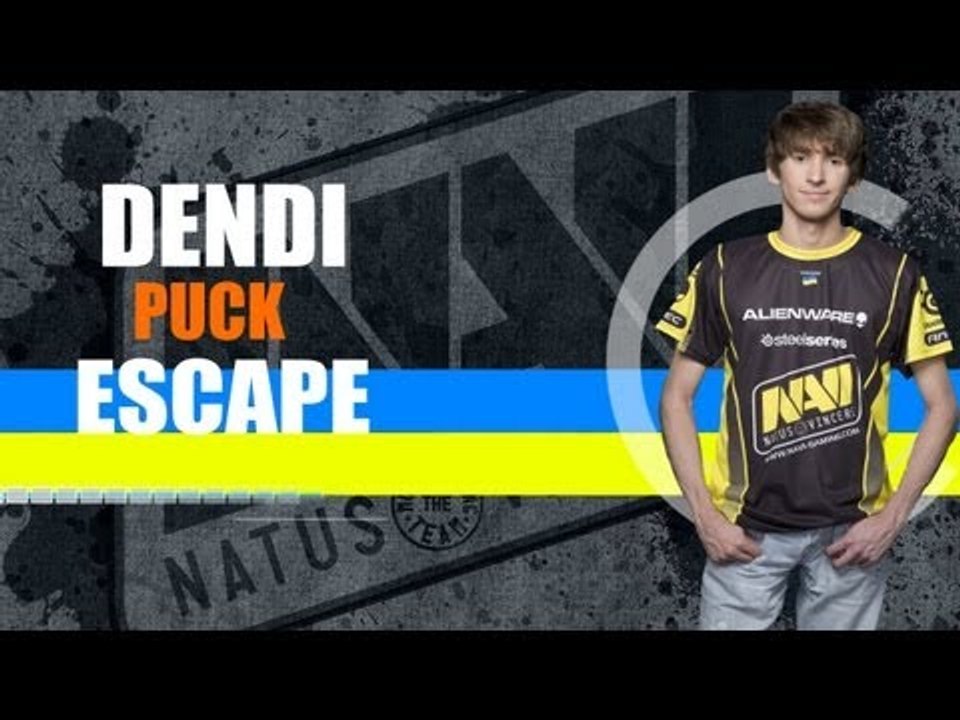 Dendi puck escape and kill @ The International 2012