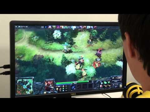 IceFrog watching Na`Vi practice in Valve office ?! @ The International 2