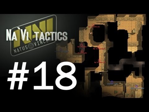 Na`Vi tactics @ de_dust2: A-plant takeover #18