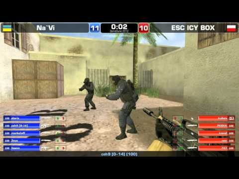 Na`Vi vs ESC - de_tuscan (part 2) @ GameGune 2012