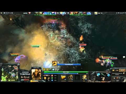 Na`Vi.DOTA Roshan fight vs mousesports @ StarSeries Final