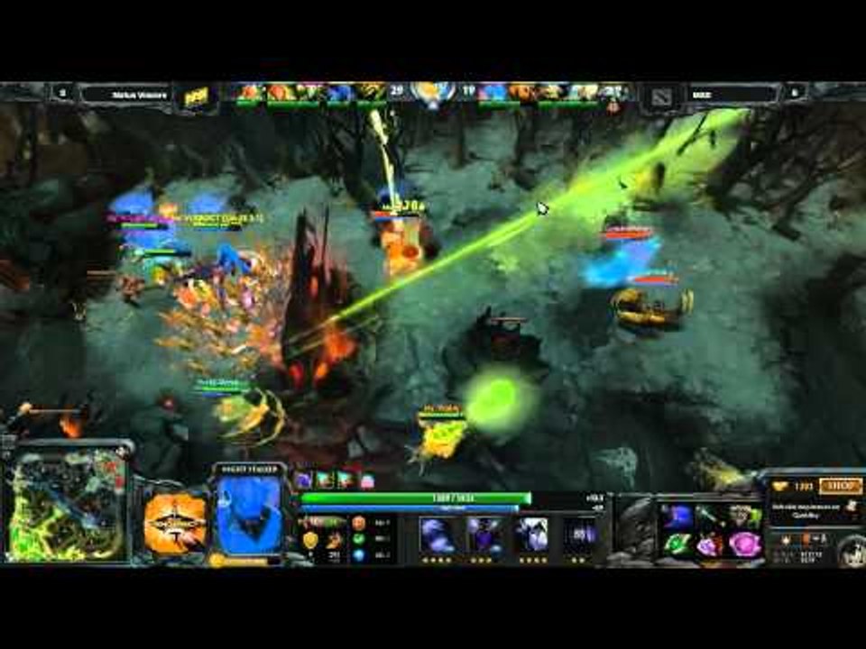 Dendi Windrunner highlights vs MAD @ DreamHack Summer 2012