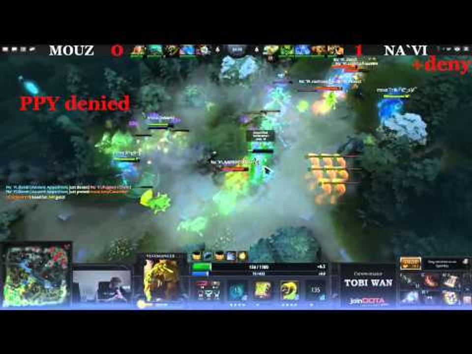Na`Vi vs Mousesports @ The Defense
