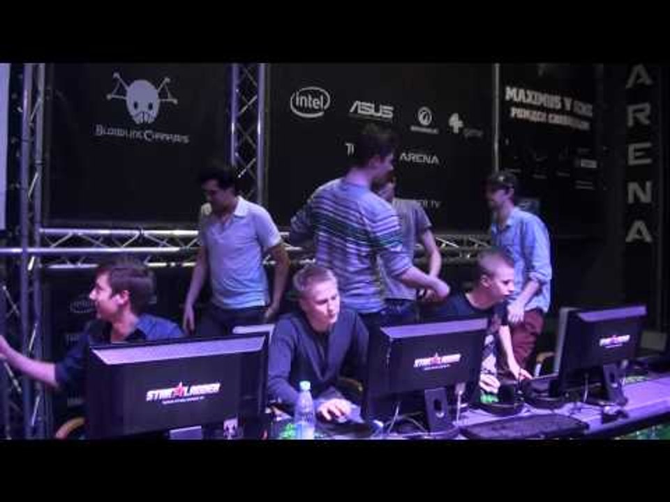 Final emotions of Na`Vi vs CLG match @ Star Series DOTA 2
