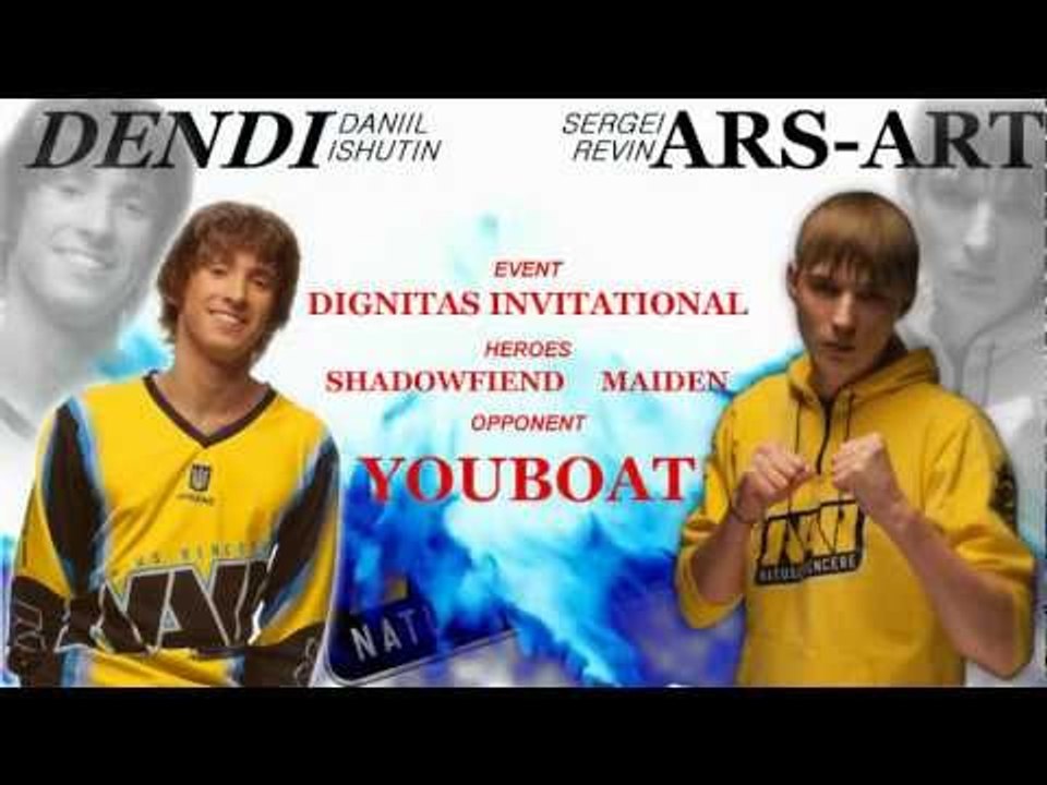 Dendi & ARS-ART vs youBoat @ Dignitas Invitational