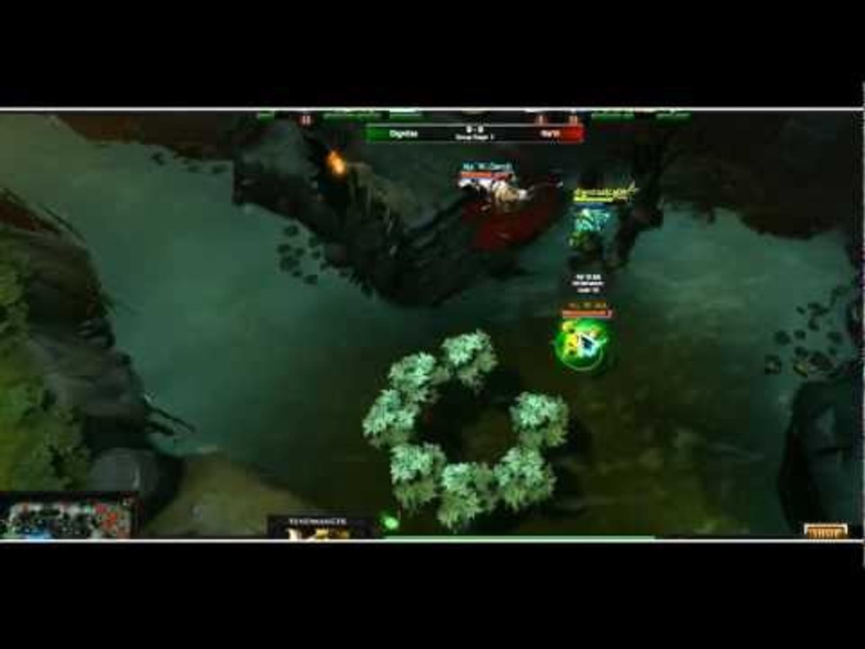 Dendi vs Dignitas @ The Defense