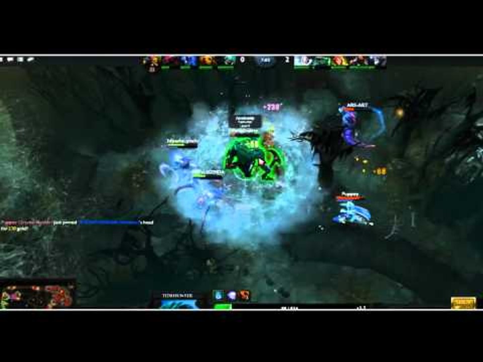 ZeroGravity Tidehunter masterclass @ DOTA 2 STAR Championship