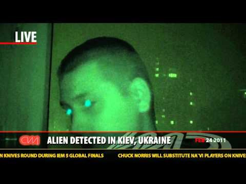 Zeus becomes alien