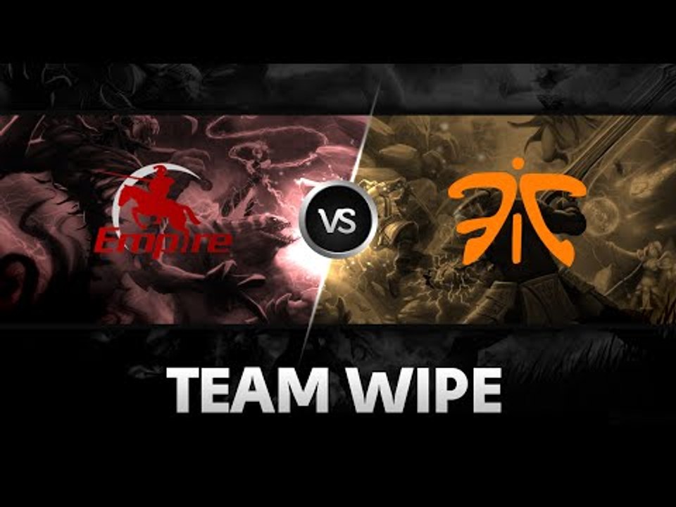 Team wipe by Team Empire vs Fnatic @D2 Champions League S4