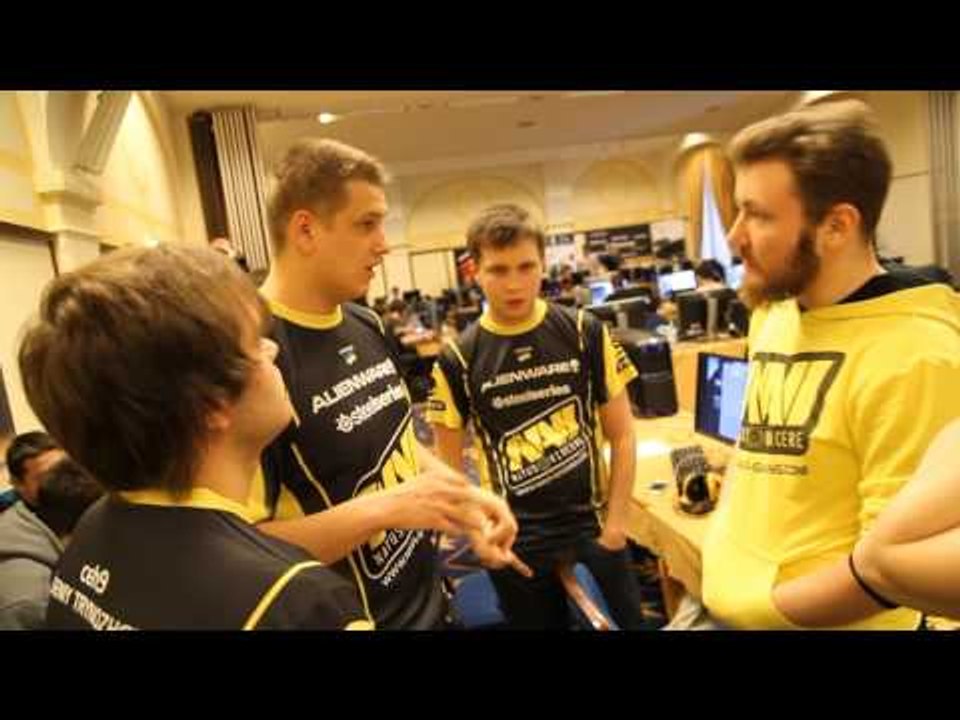 Na`Vi before match against n!faculty @ Esports Heaven Vienna