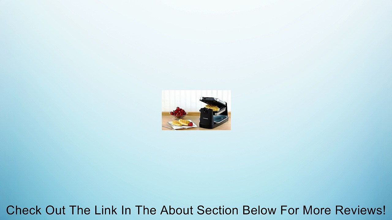 Kung Fu Rotary Waffle Maker, Stainless Steel Review