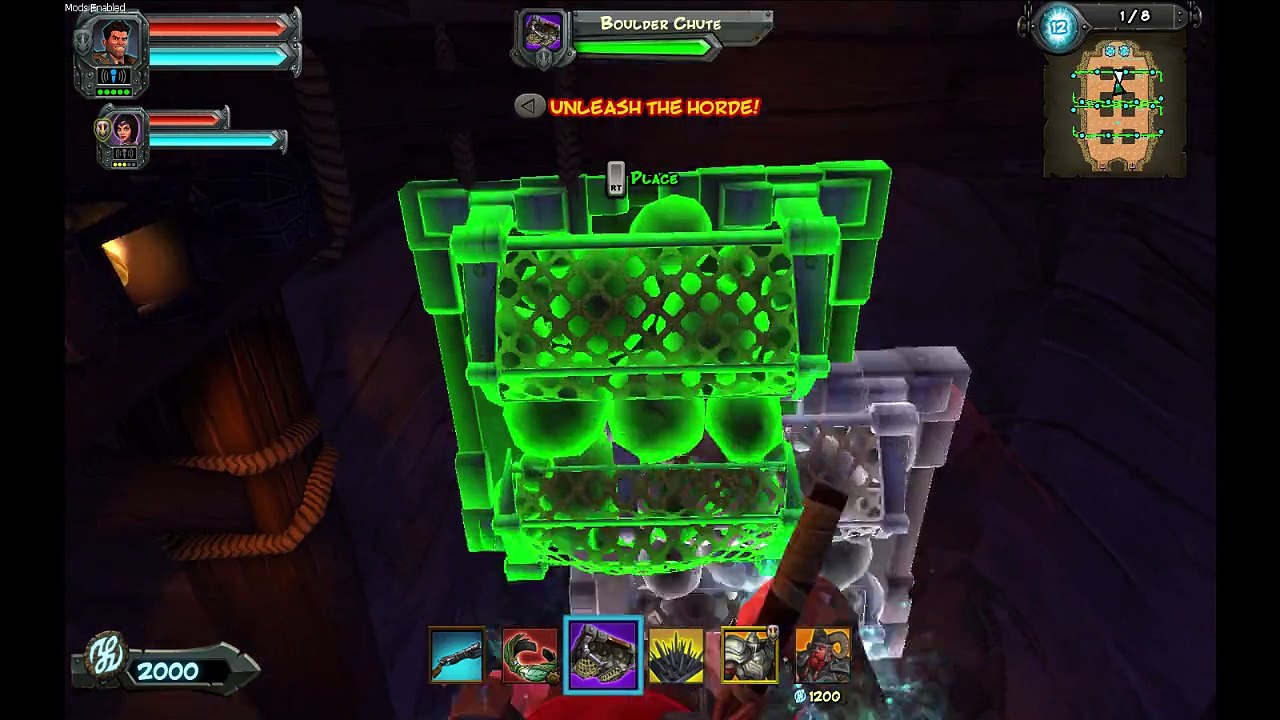 Orcs Must Die! 2 Endless Mode Let's Play / PlayThrough / WalkThrough Part - Playing As The War Mage