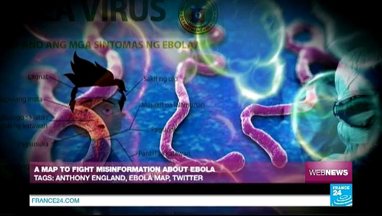 WEB NEWS - A map to fight misinformation about Ebola