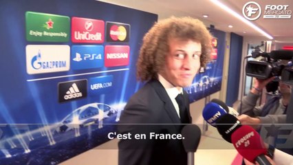 David Luiz évoque son premier PSG-OM