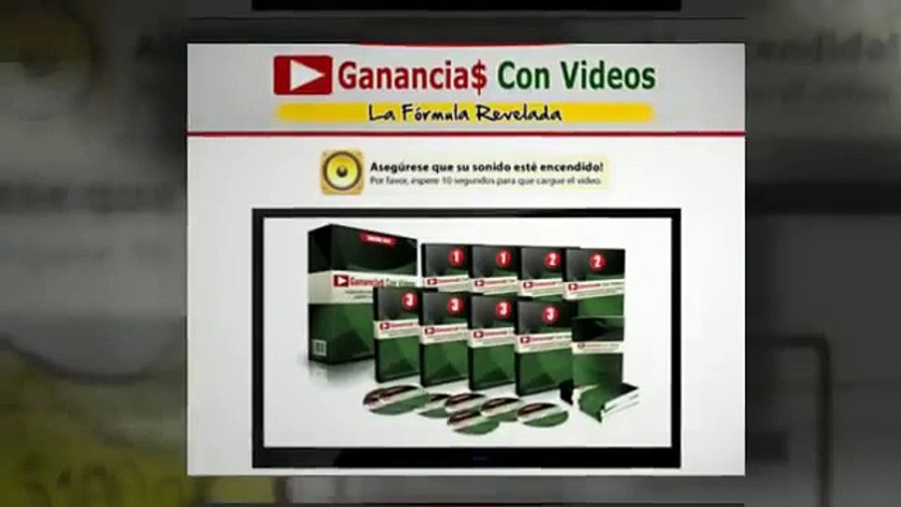 Ganancias Con Videos, ganar dinero en you tube, conseguir dinero con youtube