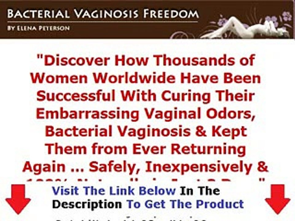 Bacterial Vaginosis Freedom Honest Review Bonus + Discount