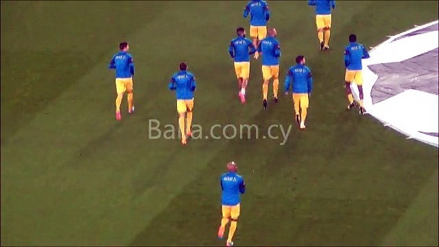 Παρί-ΑΠΟΕΛ-προθέρμανση ΑΠΟΕΛ