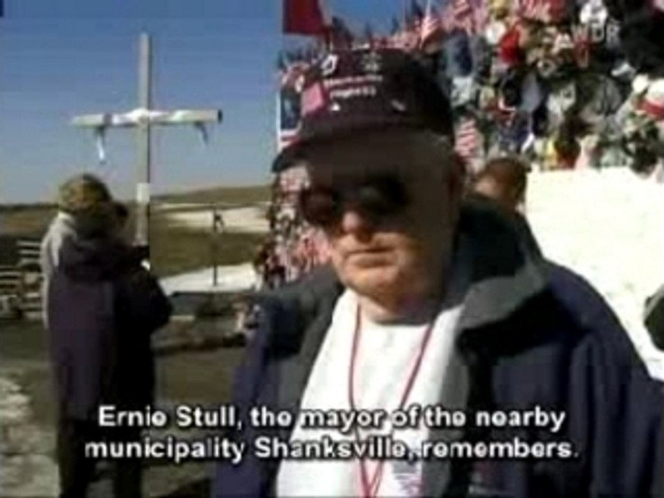 German TV interview with Shanksville May