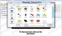 Easy Banner Creator 2. Make Free Flash Web Logo Design Ad Generator Animated Maker Software