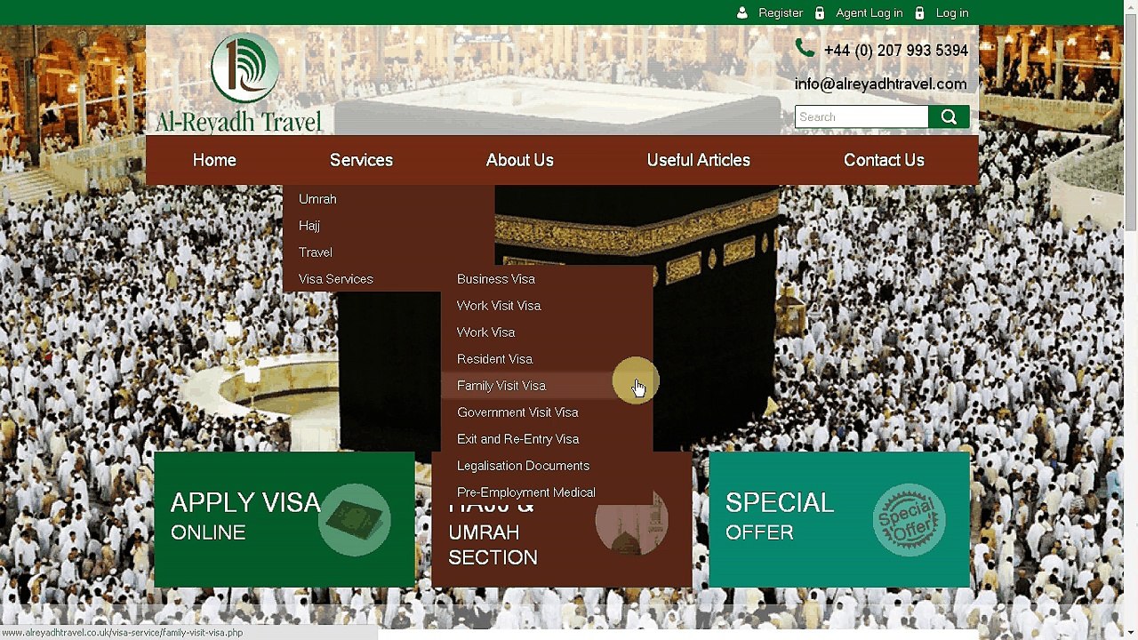 Government Visit Visa - Al-Reyadh Travel Agents LTD.