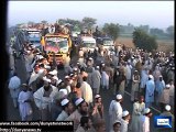 Dunya news-Four killed, 28 injured as two buses collide near Faizupur Interchange