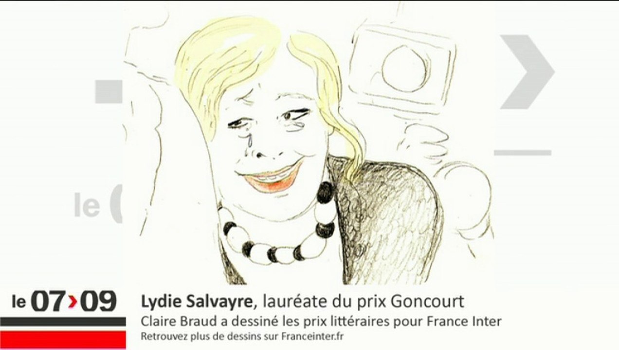 Lydie Salvayre, lauréate du prix Goncourt