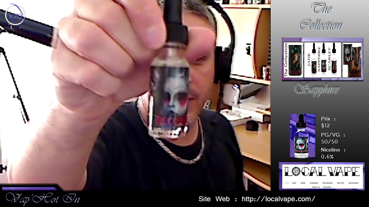 VapHotIn - Test Liquide # 41 - The Collection #2 - Saphire - Duffy - Ruby