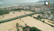 Evacuaciones y daños agrícolas en Italia a causa de las intensas lluvias