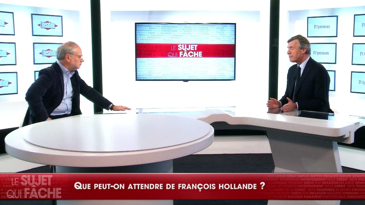Joffrin : «Hollande sert de punching ball depuis 2 ans : il doit répondre !»