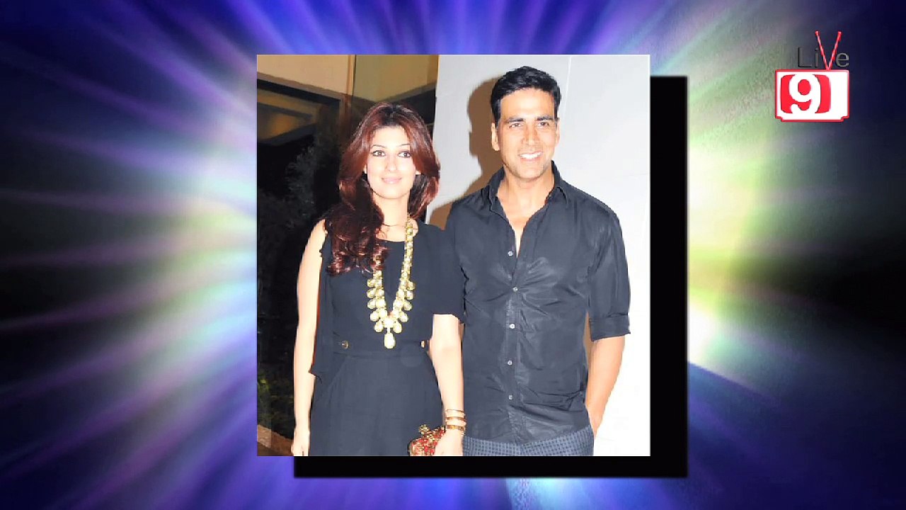 Akshay & Twinkle Get Candid While Shooting!