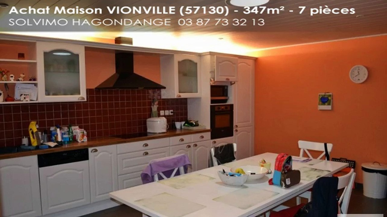 A vendre - maison - VIONVILLE (57130) - 7 pièces - 347m²