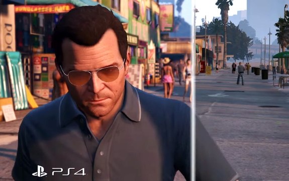 GTA V rend beaucoup mieux sur PS4