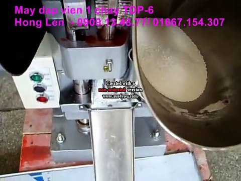 Máy dập viên nén, máy dập viên thuốc TDP-6 ,máy dập viên 1 chày lực nén 60 kn, máy dập viên nhiều chày
