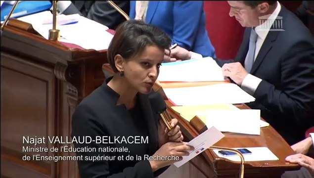 [ARCHIVE] Laïcité à l'École - Questions au Gouvernement à l'Assemblée nationale : réponse de Najat Vallaud-Belkacem au député Philippe Goujon, mercredi 5 novembre 2014