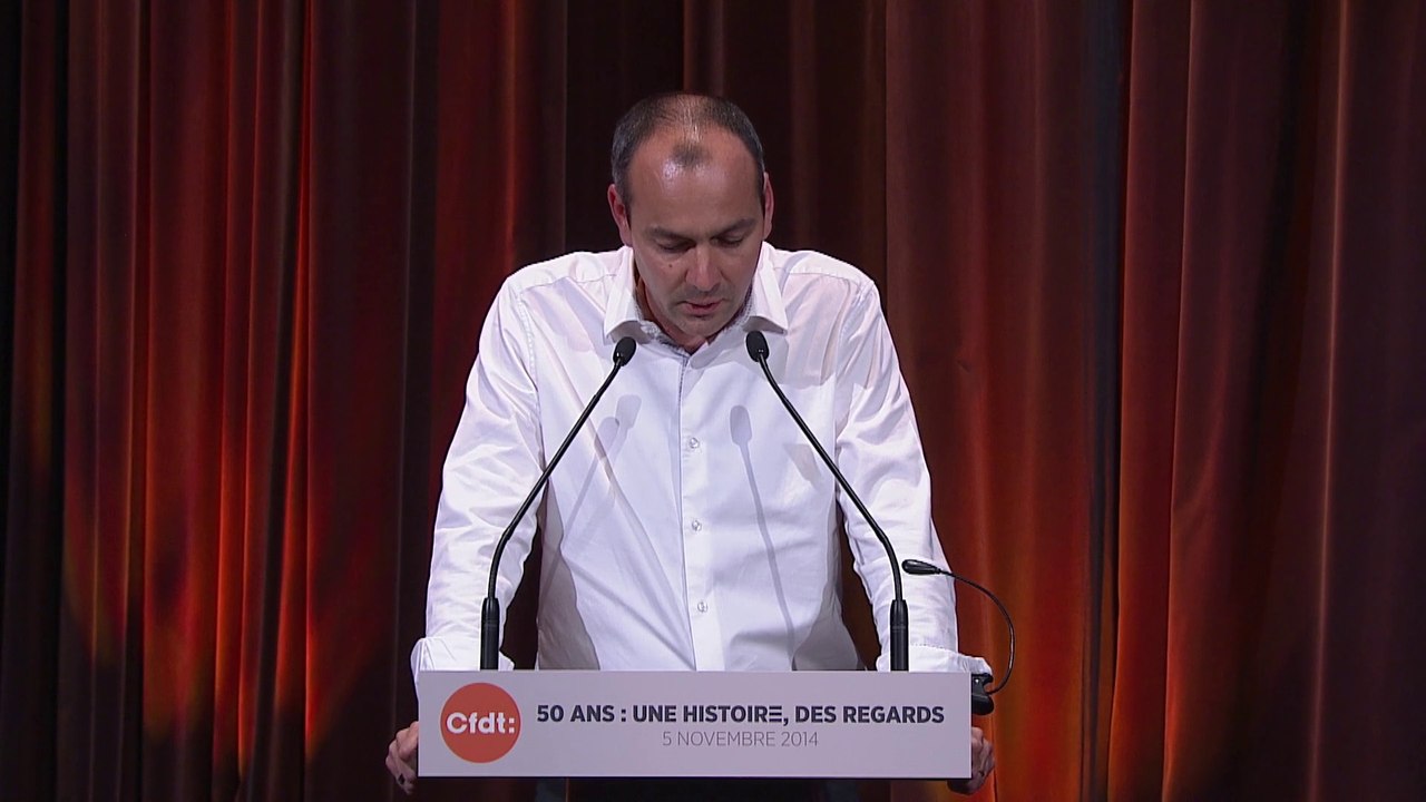 50 ans de la CFDT : Discours de Laurent Berger