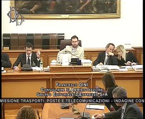 Roma - Radio e televisioni, audizione Gruppo L'Espresso (05.11.14)